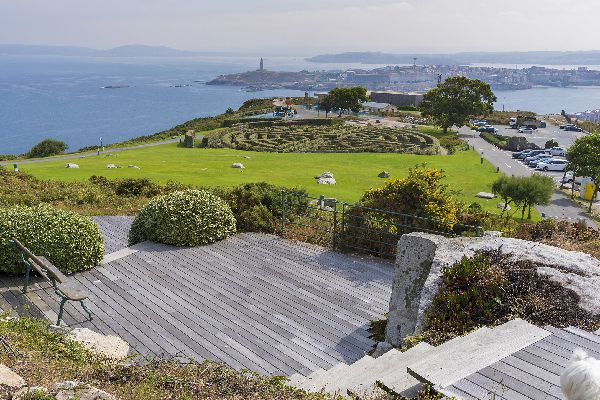 Foto de la costa de A Coruña